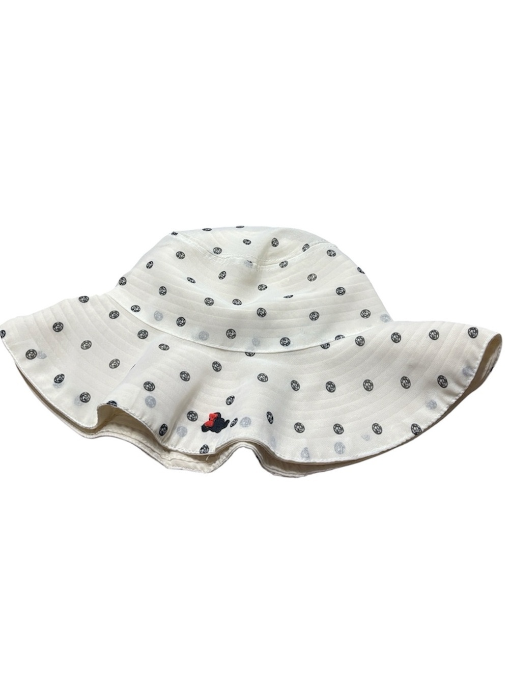 Disney Parks Minnie Mouse Bucket Hat 90s Tan Cream Lightweight Summer Adult